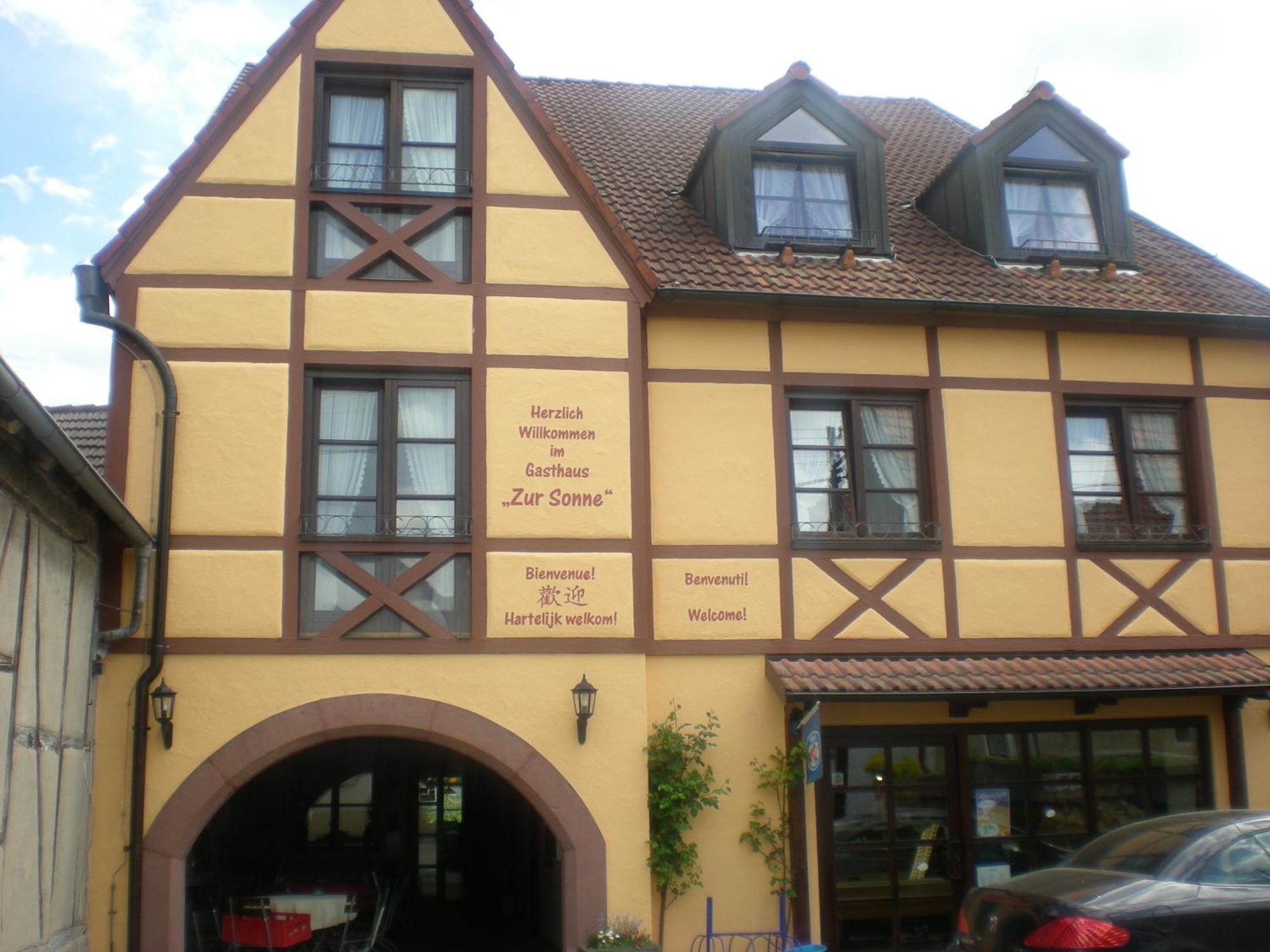 Gasthaus Sonne Gbr 트렌펠드 외부 사진